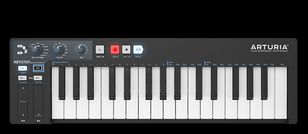 Arturia Keystep Black Edition MIDI-kontroller
