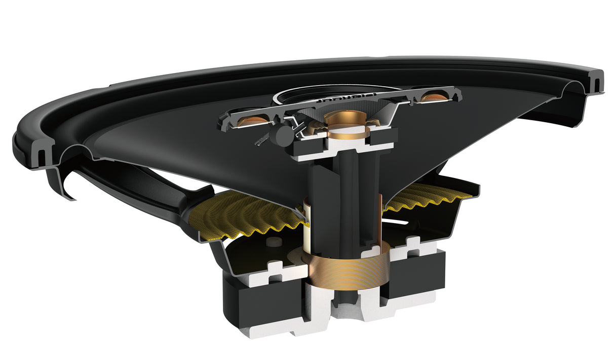 Pioneer TS-A6881F bilhøyttaler (350W, 6"x8")