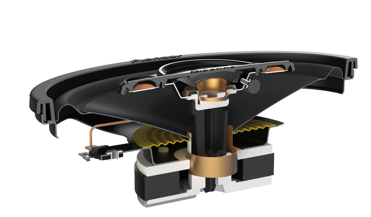 Pioneer TS-A4671F bilhøyttaler (210W, 4"x6")