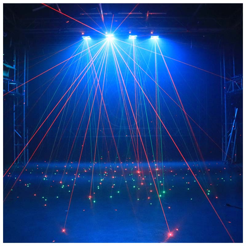LIGHT4ME SPIDER STROBO LASER LED-lyseffekt
