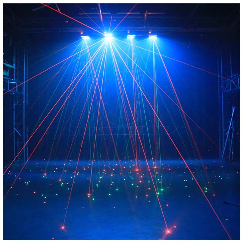 LIGHT4ME SPIDER STROBO LASER LED-lyseffekt