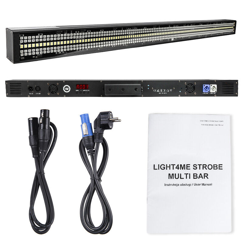 Light4Me Strobe Multi Bar LED – RGB+CW strobe og blinder