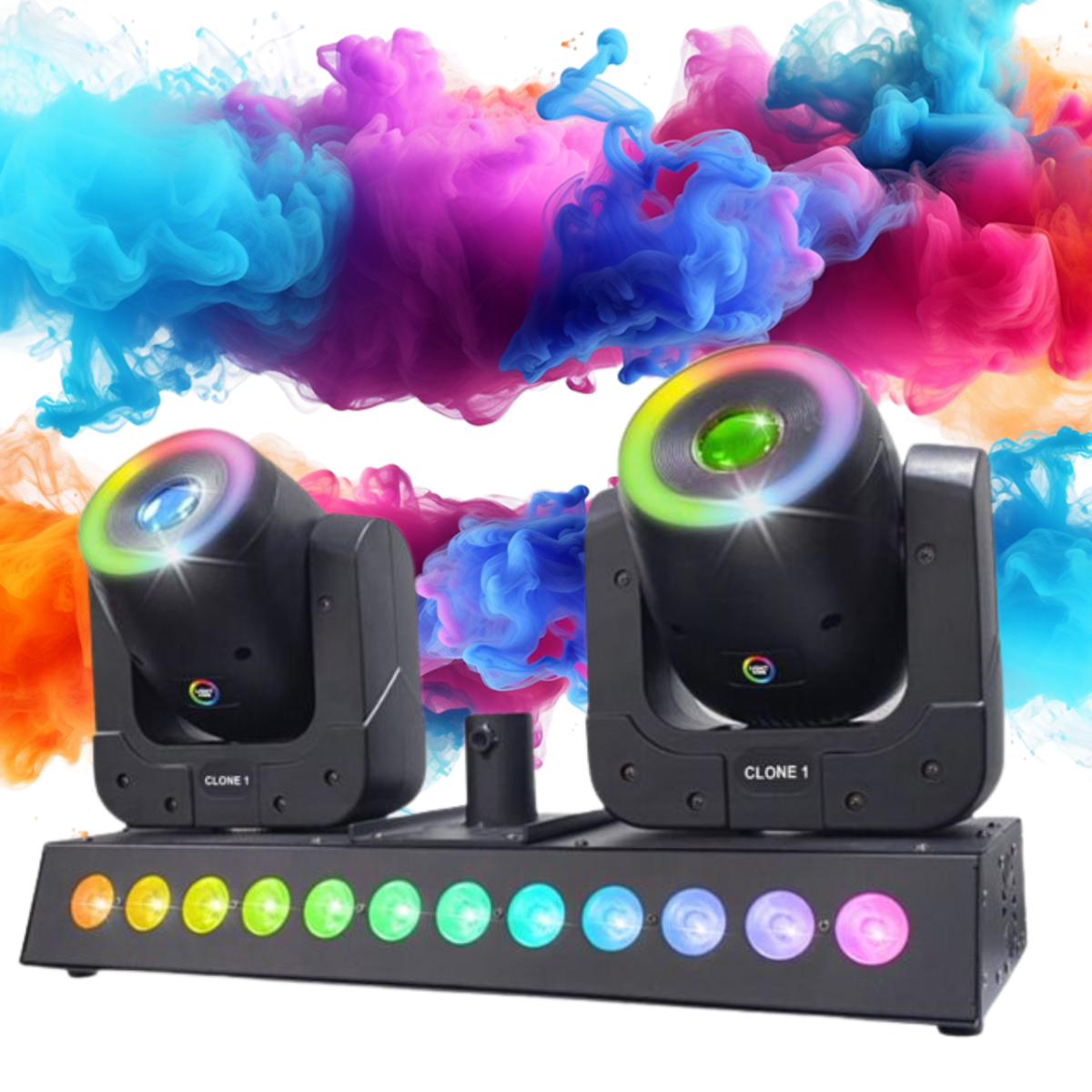 Light4Me Clone 1 LED moving bar