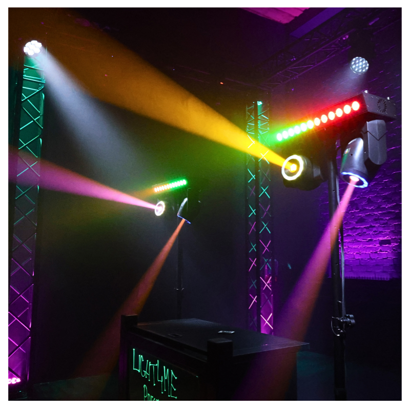 Light4Me Clone 1 LED moving bar