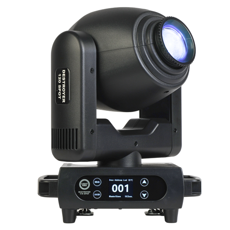 Light4Me Destroyer 120W Spot Moving Head LED