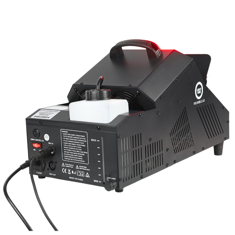 LIGHT4ME såpeboble- og røykmaskin