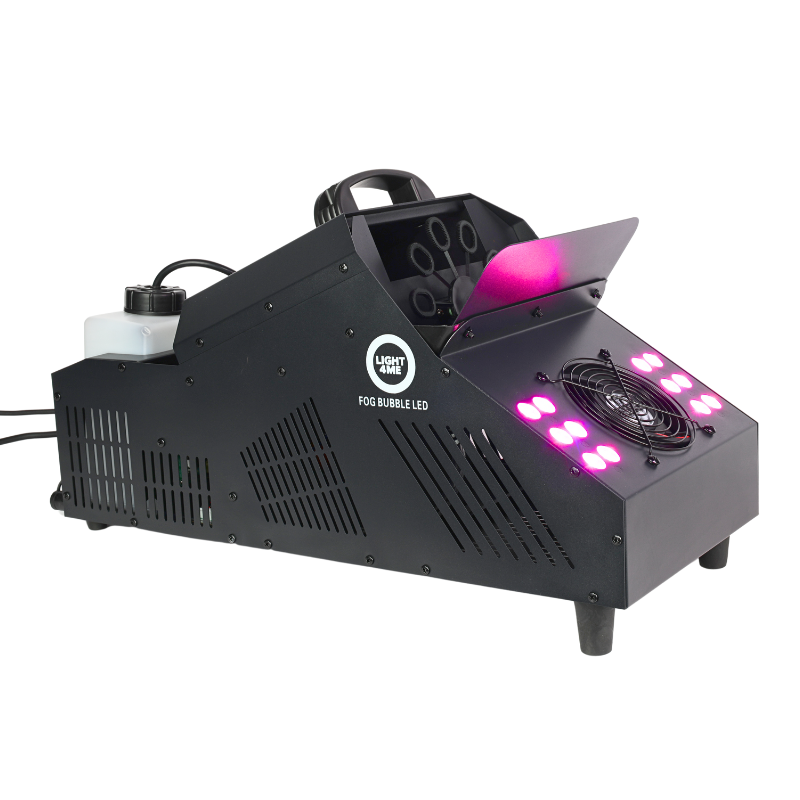 LIGHT4ME såpeboble- og røykmaskin