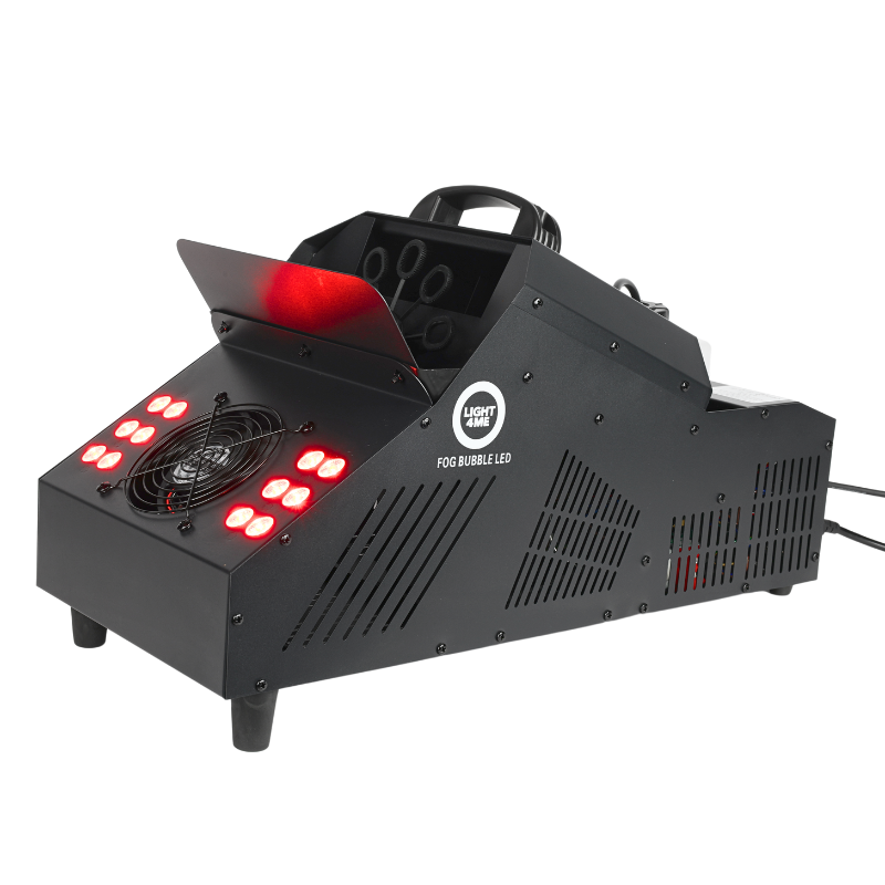 LIGHT4ME såpeboble- og røykmaskin