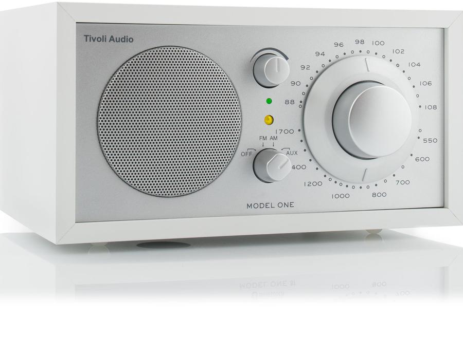Tivoli Audio Model ONE Radio (hvit/sølv)