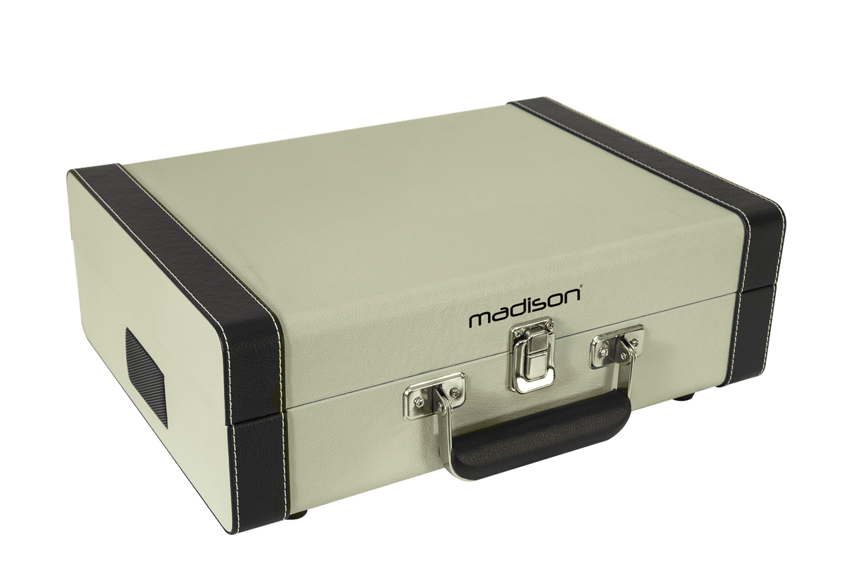 Madison Vintage platespiller med Bluetooth (Cream)
