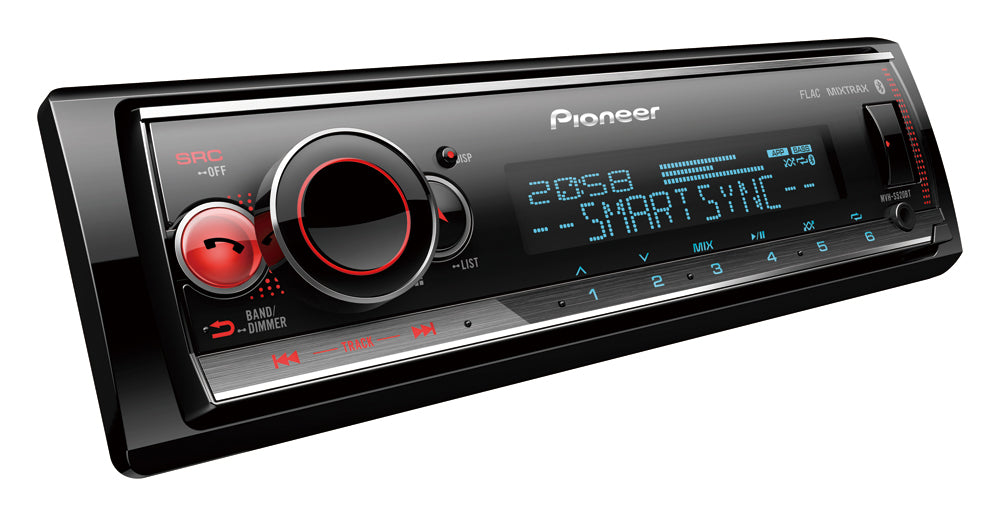 Pioneer MVH-S520BT Bilradio med Bluetooth og USB