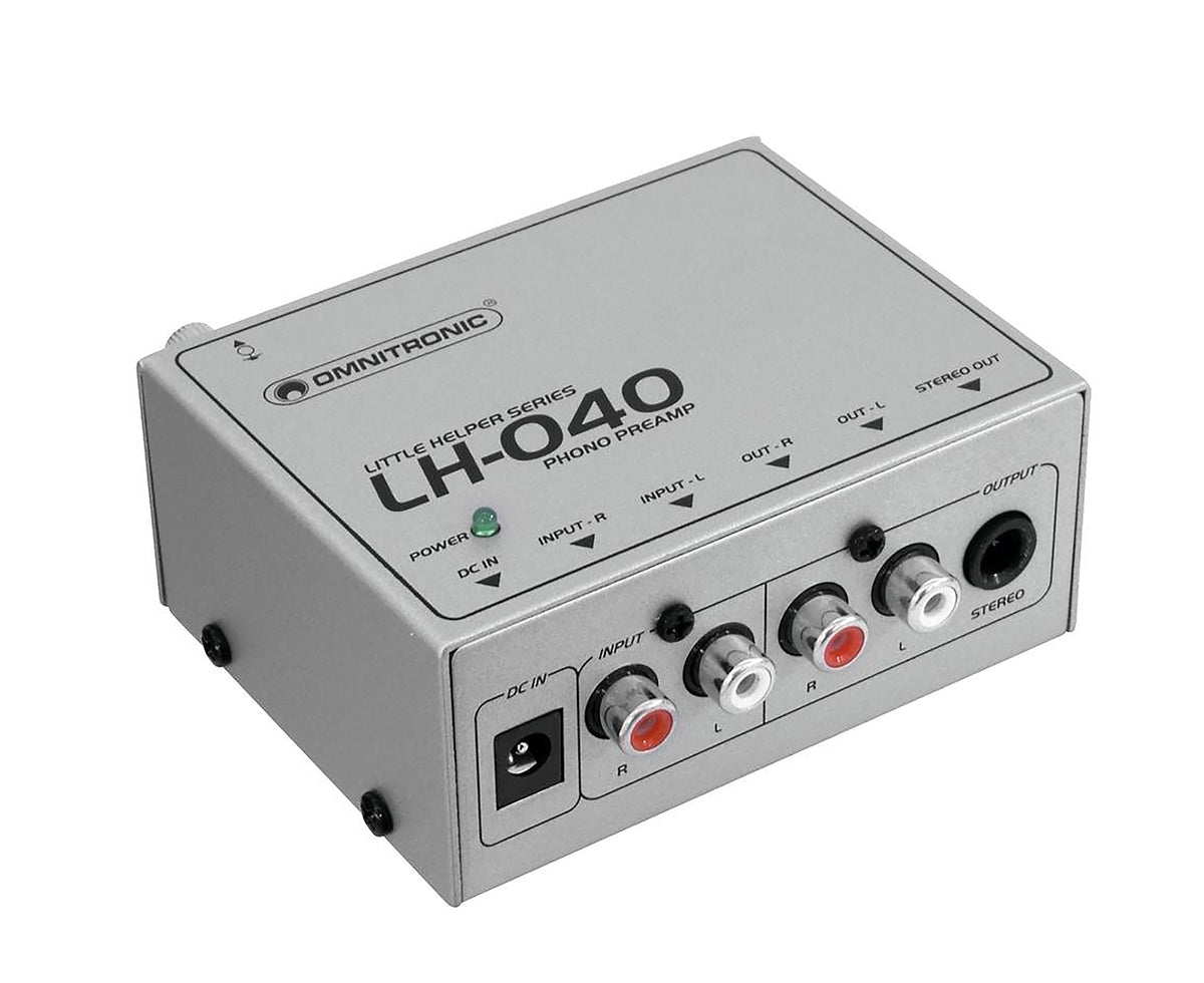 Omnitronic LH-040 RIAA forsterker