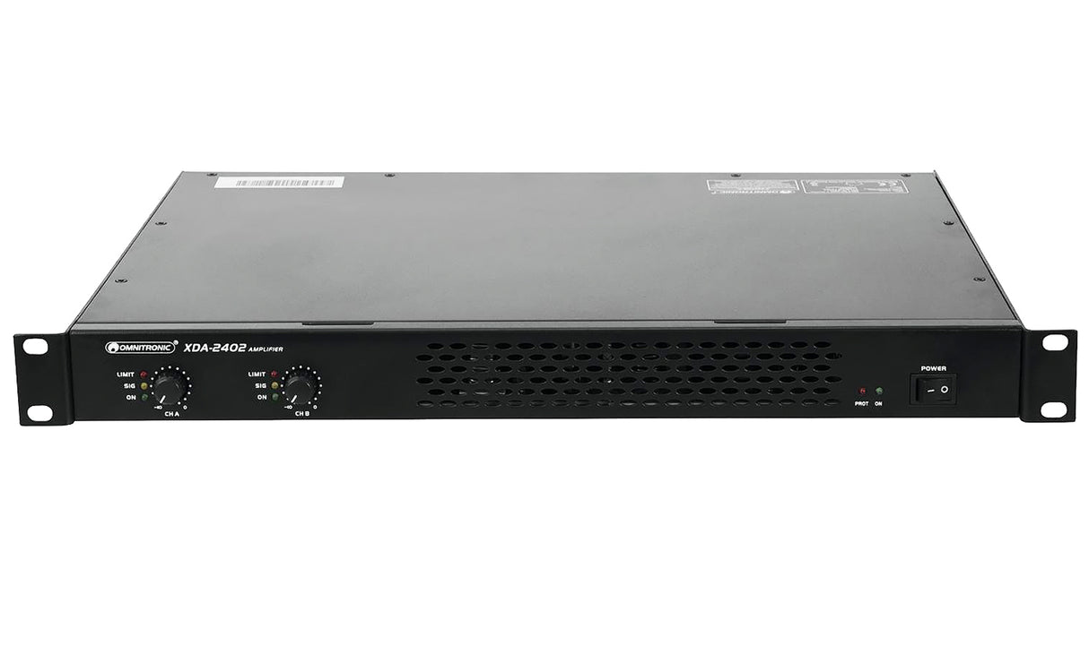 Omnitronic XDA-2402 PA digital forsterker