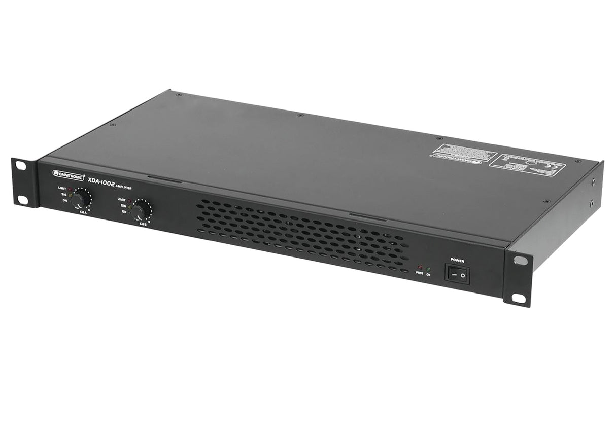 Omnitronic XDA-1002 PA digital forsterker