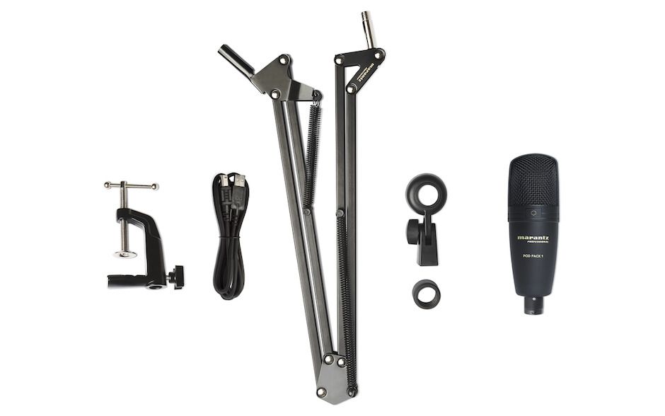 Marantz PodPack 1 USB-mikrofon (svart)