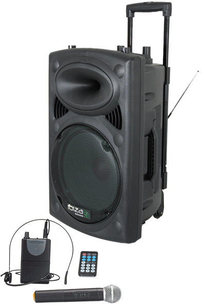 Ibiza PORT15HS bærbar høyttaler (400W)