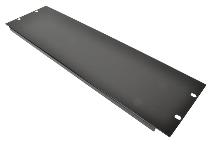 19" svart stativpanel