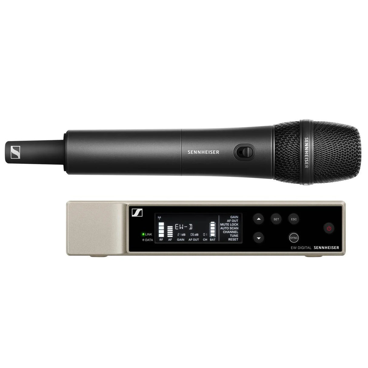 Sennheiser EW-D 835-S trÃ¥dløs mikrofon (U1/5: ââ823.2-831.8 + 863.2-864.8 MHz)