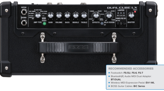 Boss Dual Cube LX gitarforsterker