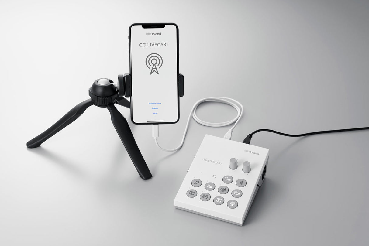 Roland GO:LIVECAST Lydkort