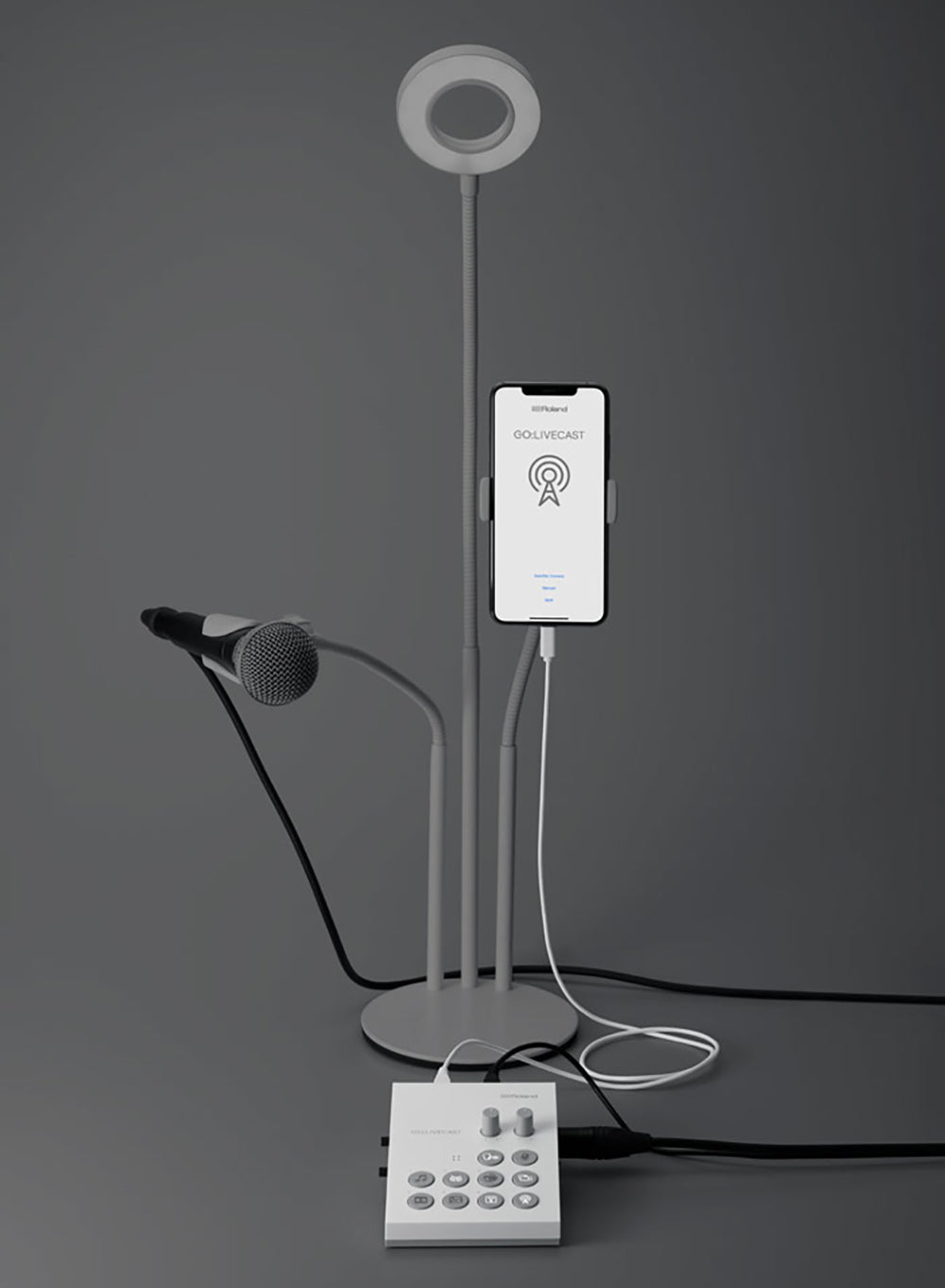 Roland GO:LIVECAST Lydkort