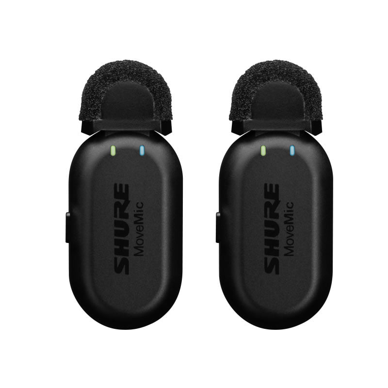 Shure MoveMic To Bluetooth mikrofonsett (2 mikrofoner)
