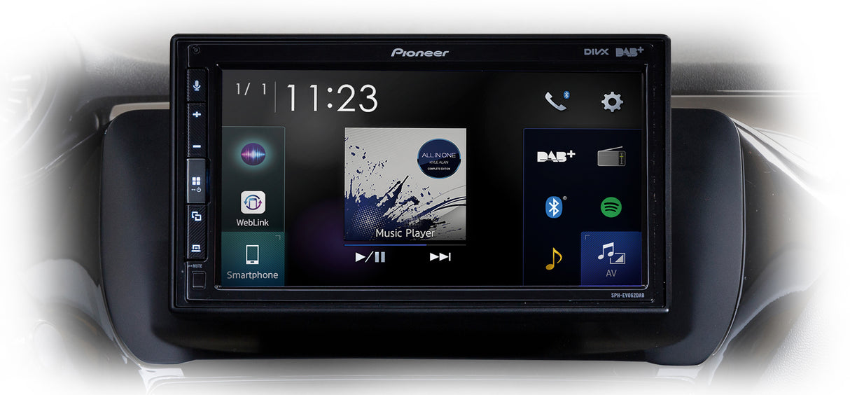 Pioneer SPH-EVO62DAB-208 Apple CarPlay , DAB- Radio og Bluetooth