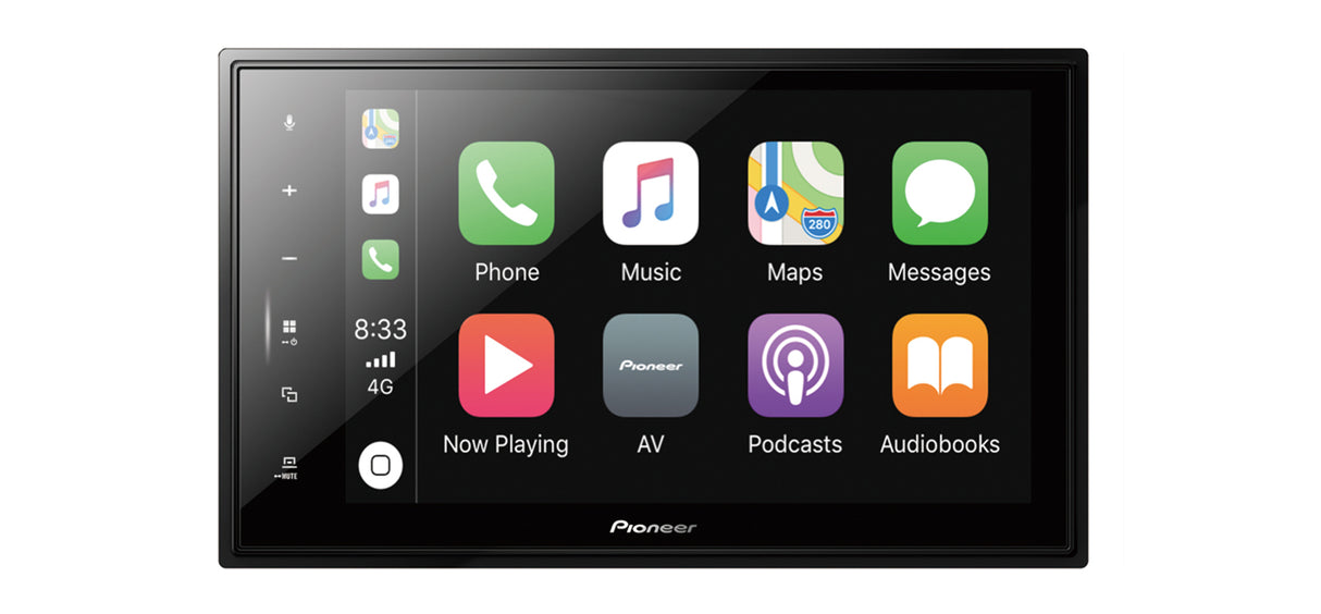 Pioneer SPH-EVO82DAB-Uni1-DIN Bilstereo med Apple CarPlay , DAB og Bluetooth