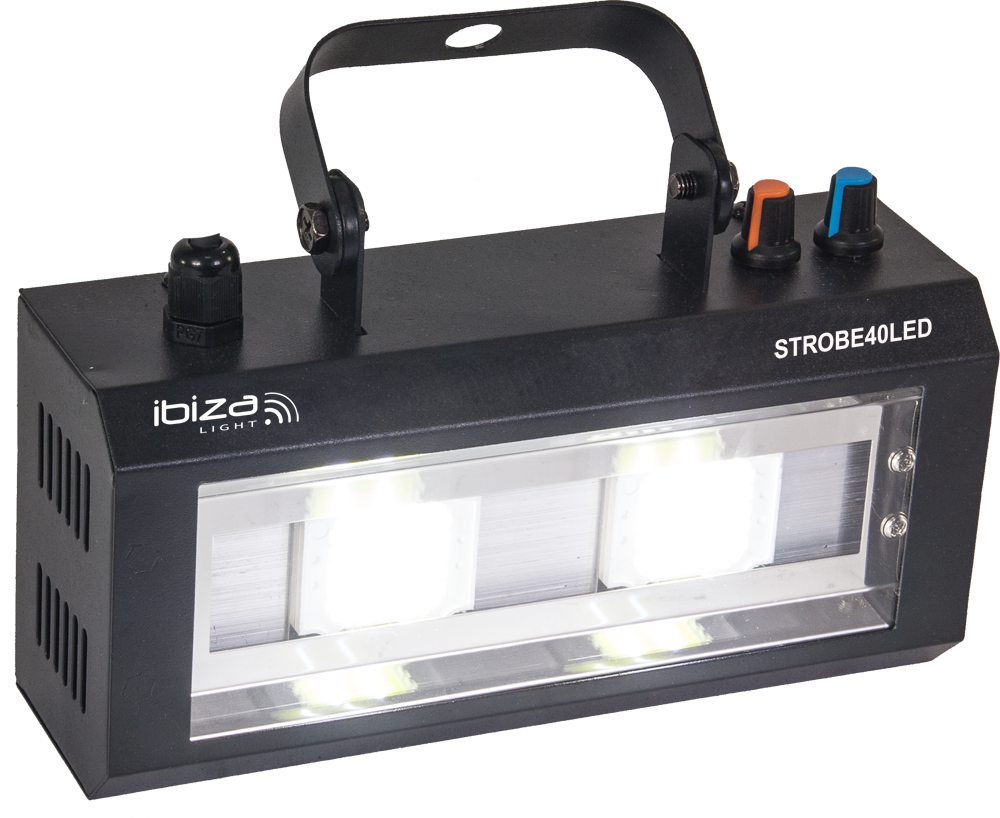 Ibiza LED-strobelys (2x20W)
