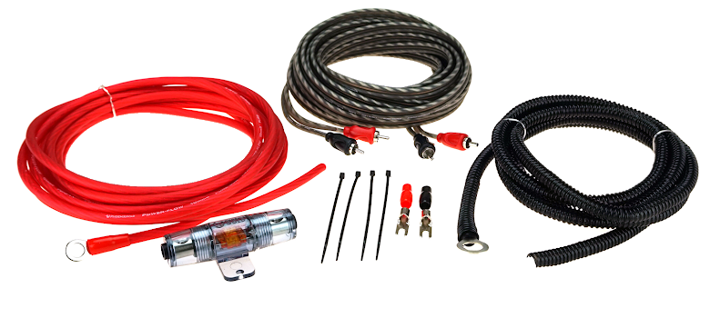 Phoenix Gold 2-kanals bilforsterkerkabelsett (10 mm2)