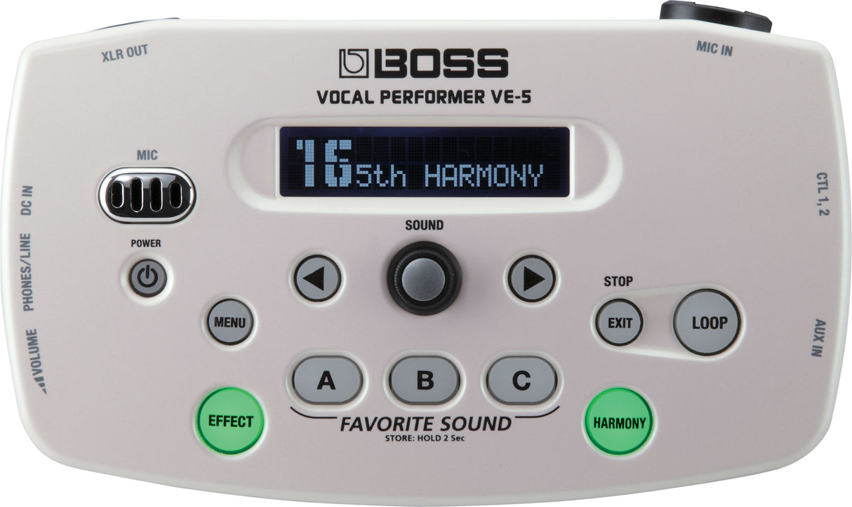 Boss VE-5-WH lydprosessor