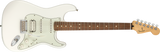 Fender Player Stratocaster elektrisk gitar (Polar White )