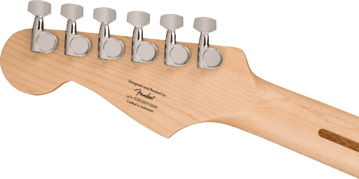 Fender Squier Sonic Stratocaster HSS elektrisk gitar (svart)