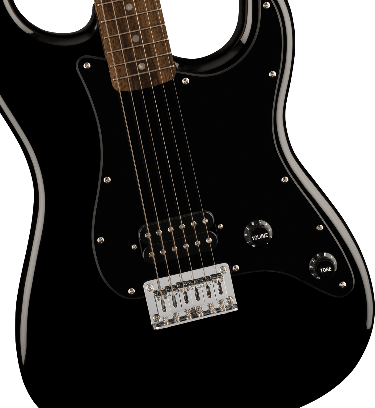 Fender Squier Sonic Stratocaster HT H el-gitar startpakke (Svart)