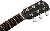 Fender CC-60SCE Concert Western gitar (svart)
