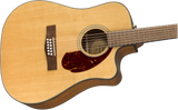 Fender CD-140SCE 12-strengs Western gitar (naturlig)