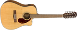 Fender CD-140SCE 12-strengs Western gitar (naturlig)