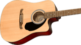 Fender FA-125CE Dreadnought Western gitar (naturlig)