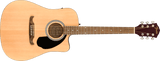 Fender FA-125CE Dreadnought Western gitar (naturlig)