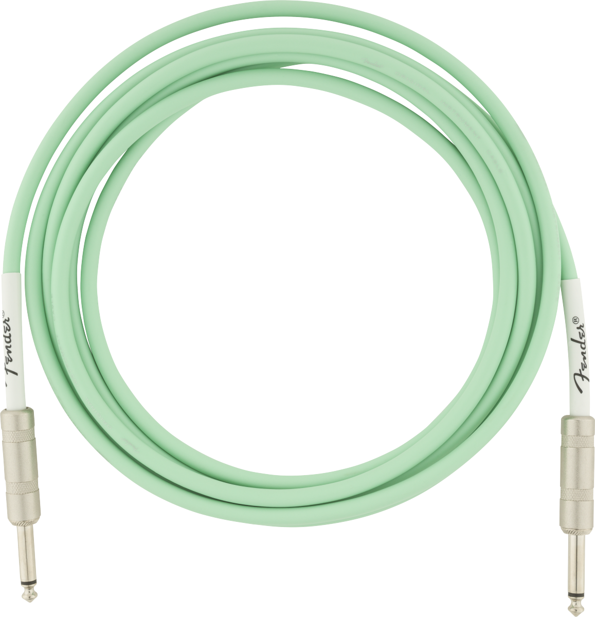 Fender original gitarkabel ( Surf Green , 3m)