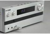 Kenwood M-918DAB - Minisystem med Bluetooth og DAB, Sølv