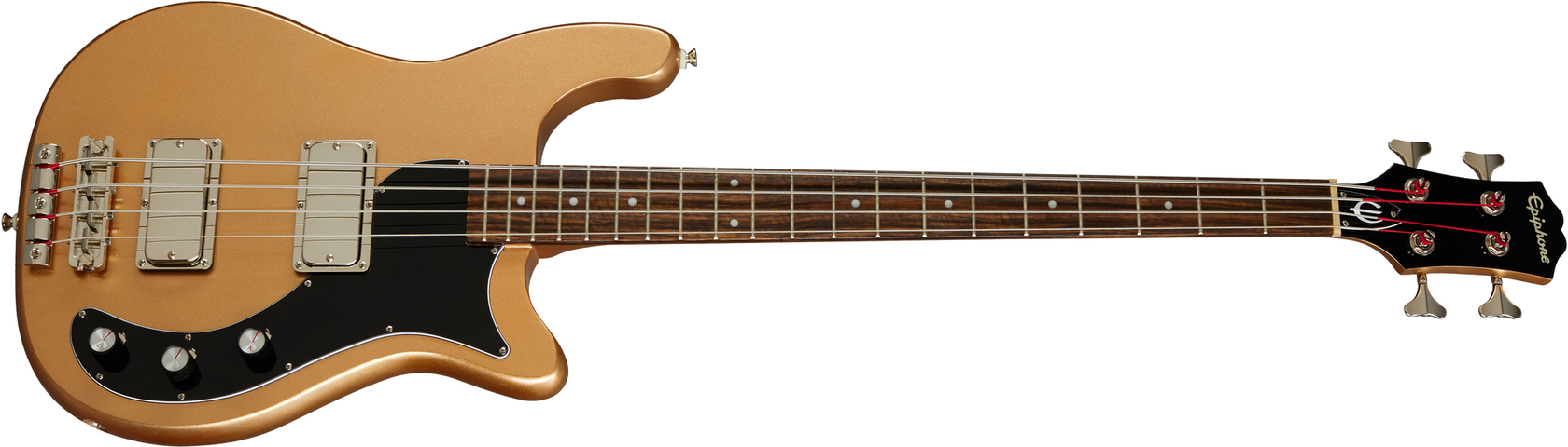 Epiphone Embassy elektrisk bass (Almond Metallic )