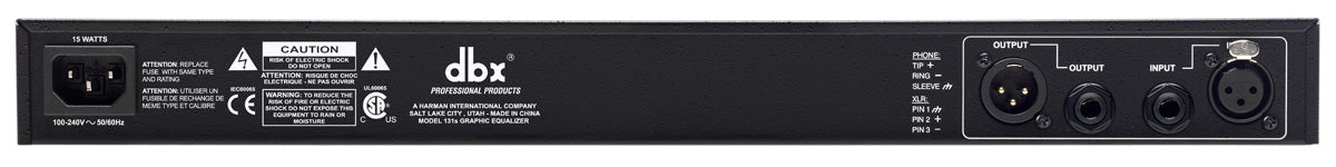 dbx 131S 31-bånds grafisk equalizer