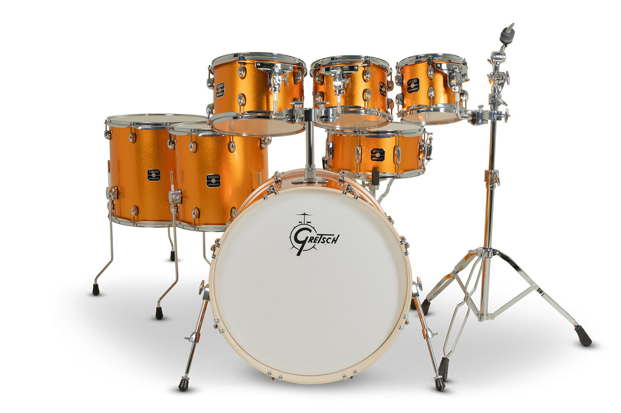 Gretsch trommesett Energy - Oransje Sparkle