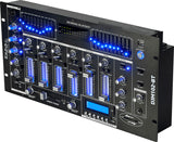 Ibiza 6-kanals Mixer/12 innganger med USB og Bluetooth