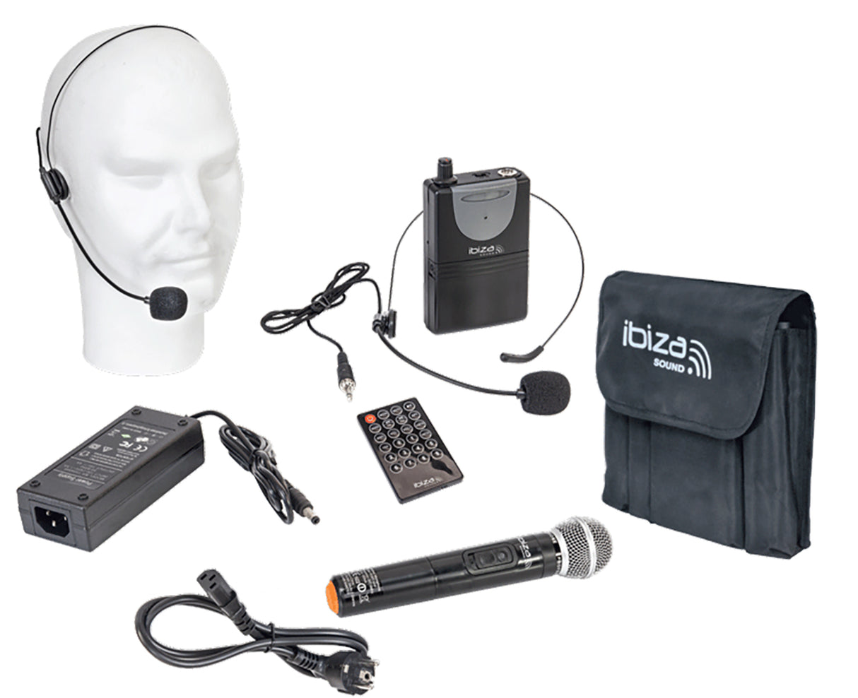 Ibiza bærbar aktiv høyttaler, Bluetooth 