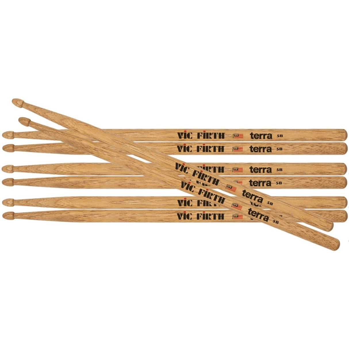Vic Firth 5BT Terra Series verdi pakke