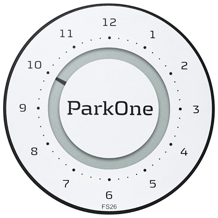 ParkOne2 Parkeringsur (hvit)