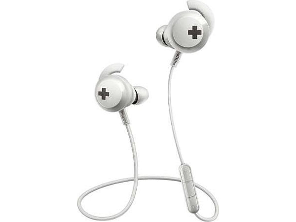 Philips SHB4305W Bluetooth sportshodetelefoner (hvite)