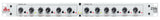dbx 234S Stereo 2/3-veis, Mono 4-veis crossover